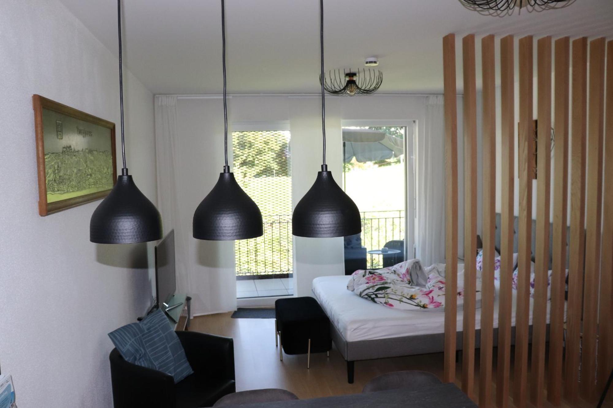 Luxus Apartment In บวร์กเฮาเซิน ภายนอก รูปภาพ