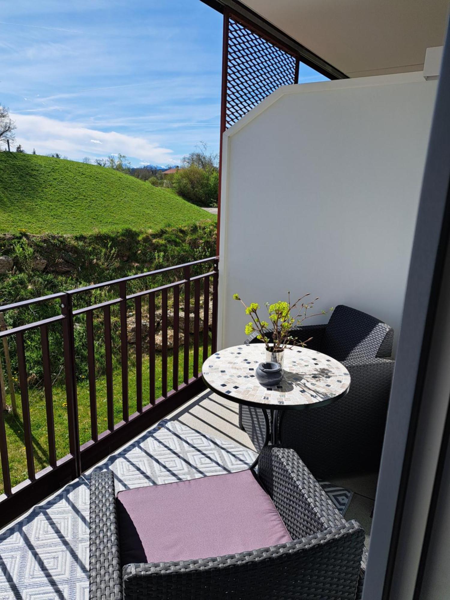 Luxus Apartment In บวร์กเฮาเซิน ภายนอก รูปภาพ
